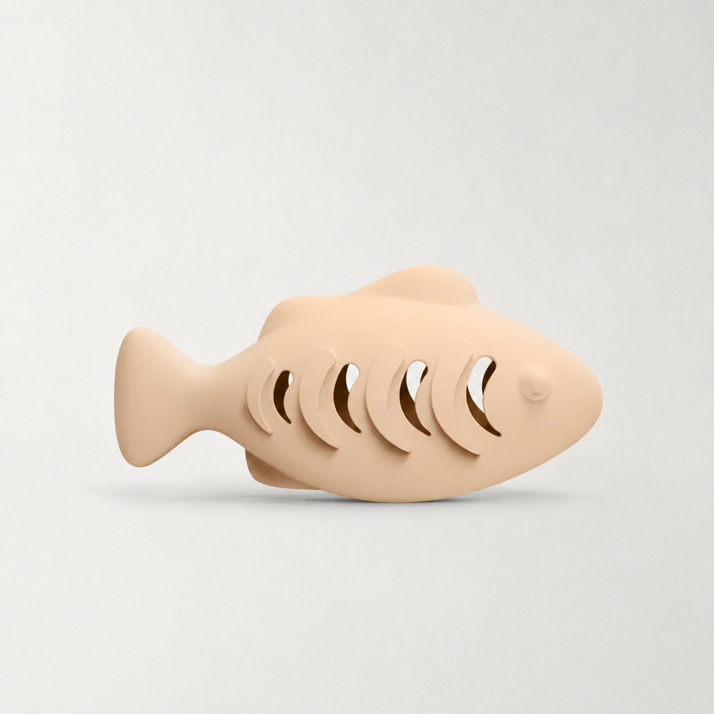 Jouet pour chat poisson à friandises