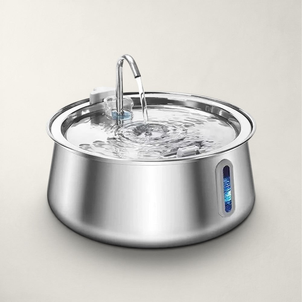FILTRES - Fontaine à eau en inox pour chat 4L