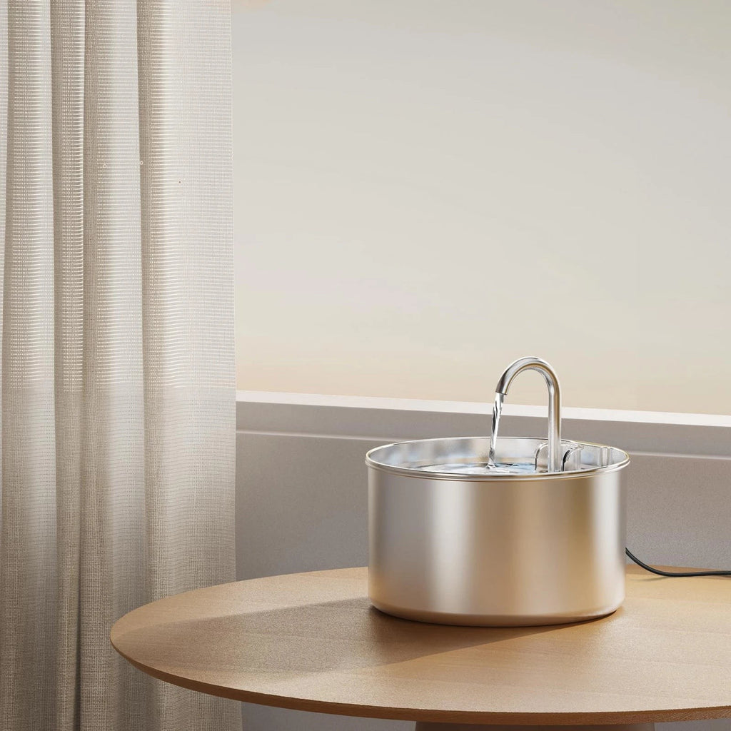 FILTRES - Fontaine à eau pour chat cascade en inox