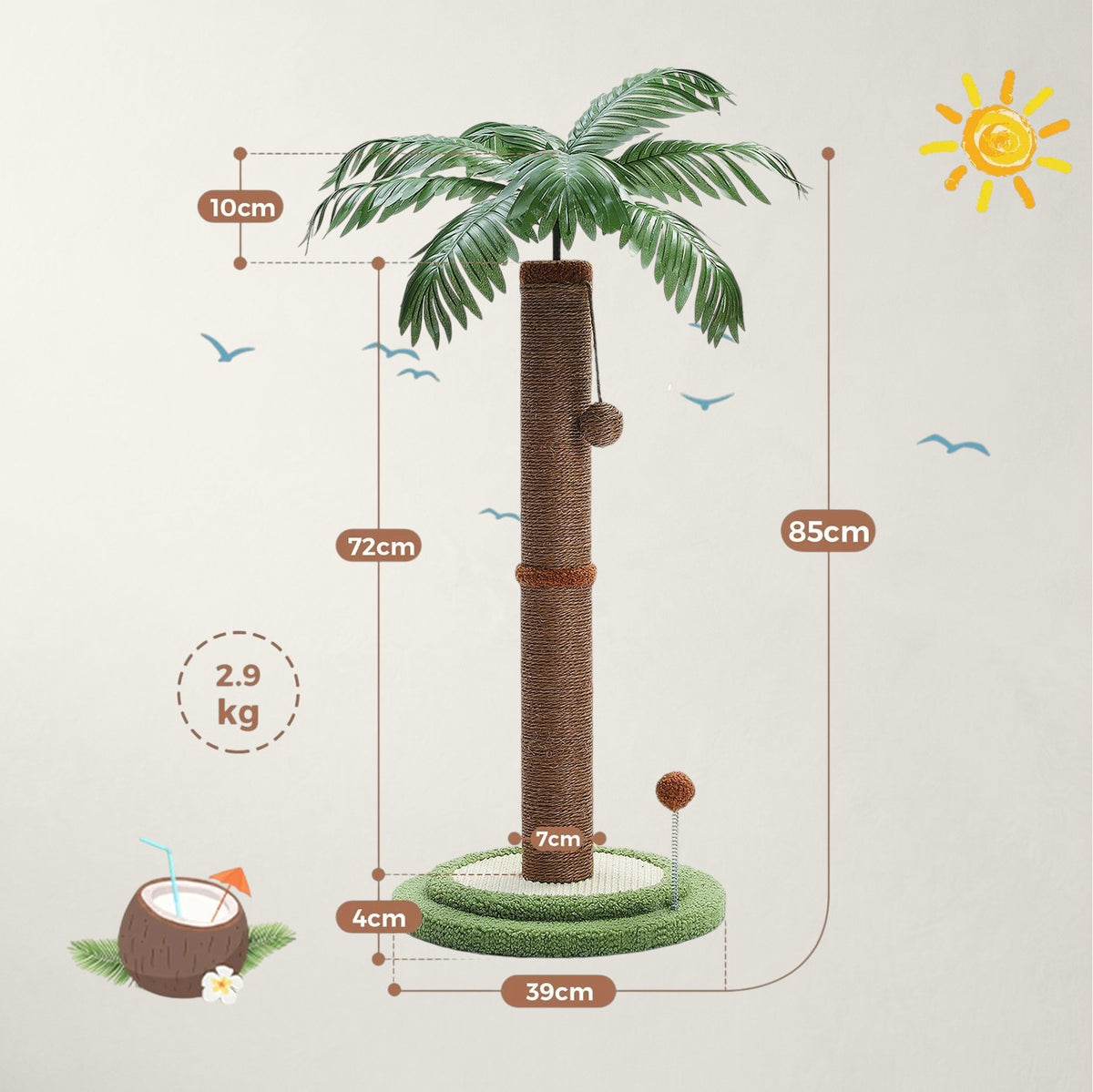 Griffoir à chat design