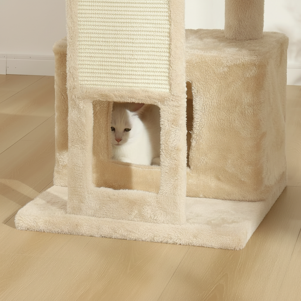 Arbre à chat avec grandes plateformes - Bofélin - 9