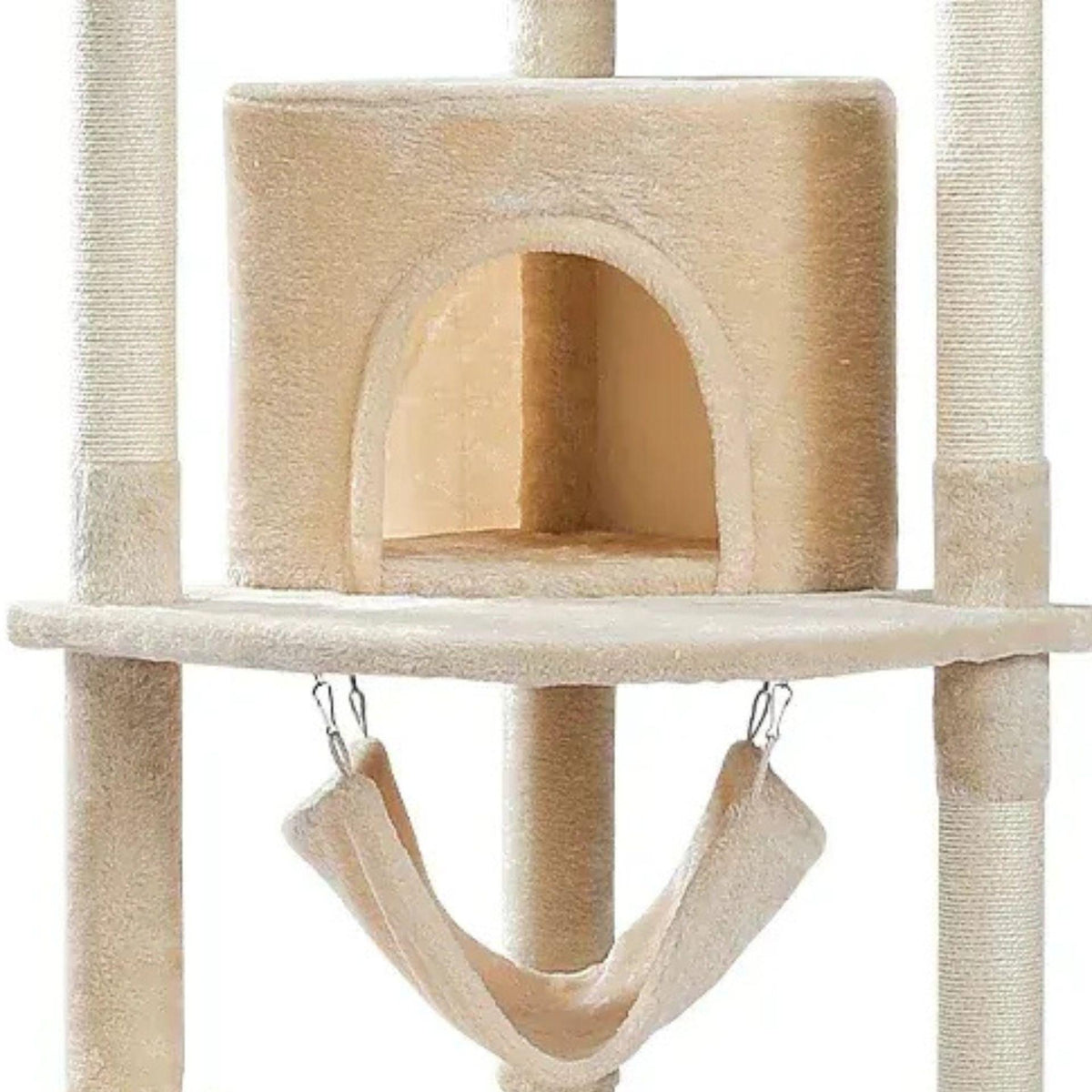 Arbre à chat angle hauteur plafond