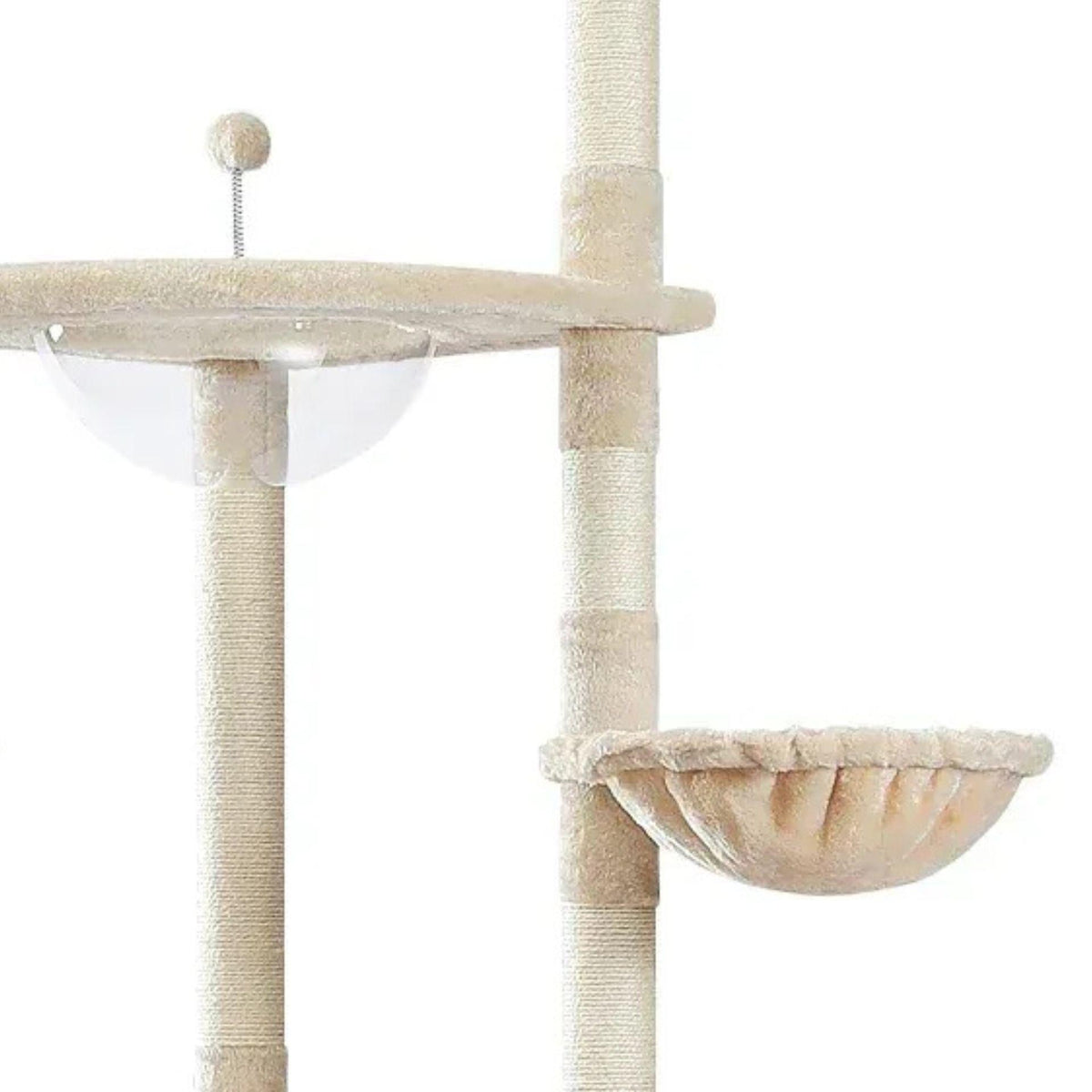 Arbre à chat angle hauteur plafond