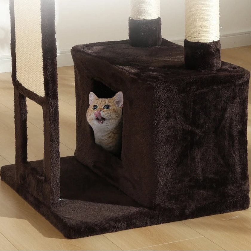 Arbre à chat avec grandes plateformes