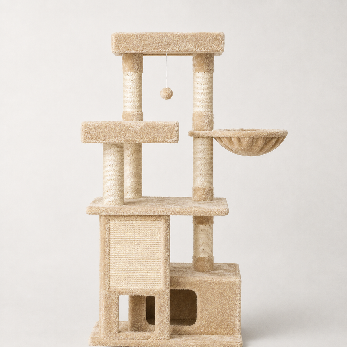 Arbre à chat avec grandes plateformes