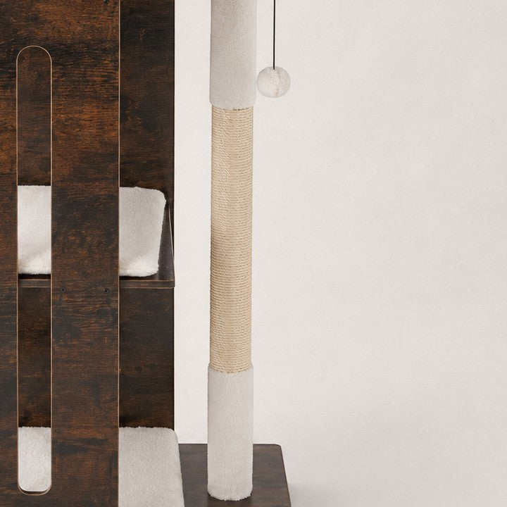 Arbre à chat bois design - Bofélin - 5