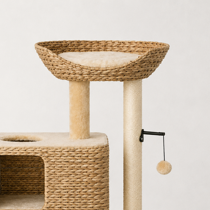 Arbre à chat bois esprit scandinave - Bofélin - 3