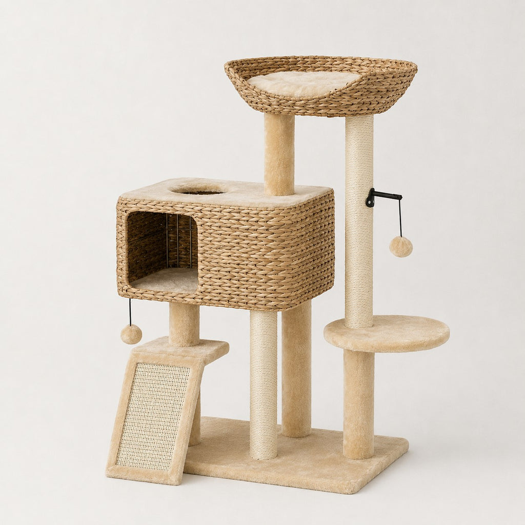 Arbre à chat bois esprit scandinave - Bofélin - 2