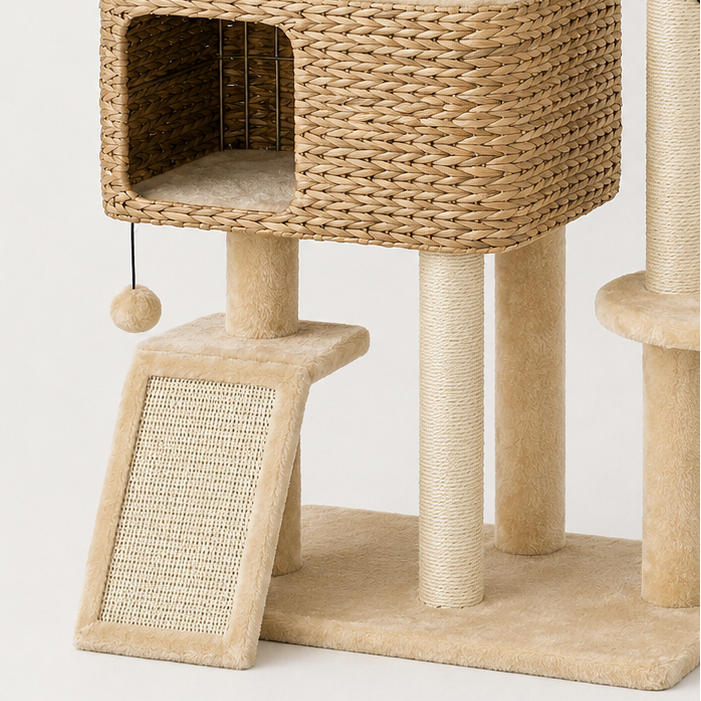 Arbre à chat bois esprit scandinave - Bofélin - 4
