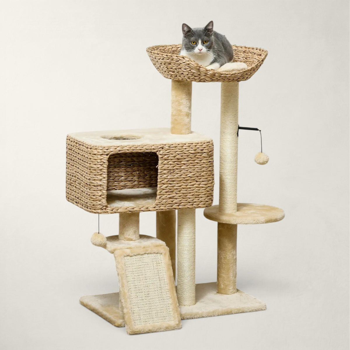 Arbre à chat bois esprit scandinave - Bofélin - 6