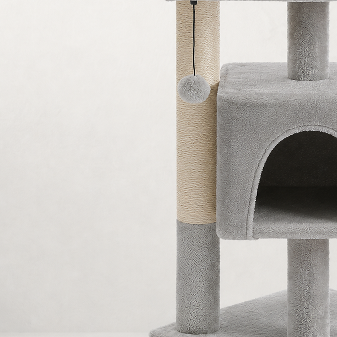 Arbre à chat d'angle petit espace