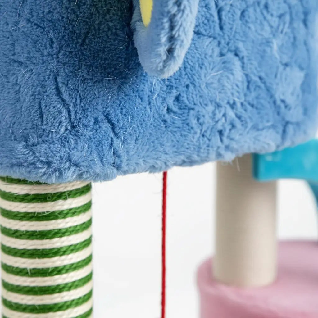Arbre a chat design coloré