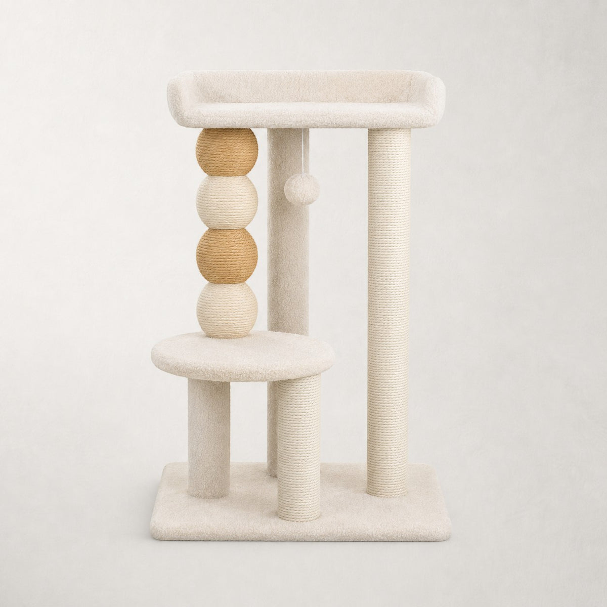 Arbre à chat design compact - Bofélin Image