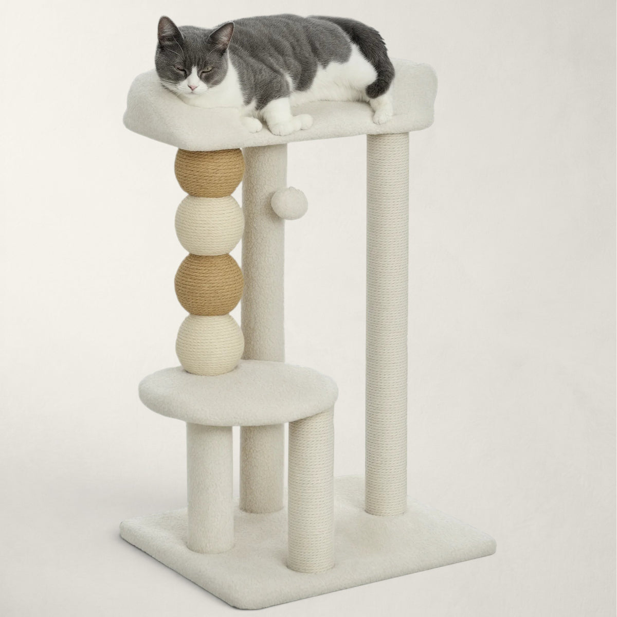 Arbre à chat design compact - Bofélin - 4