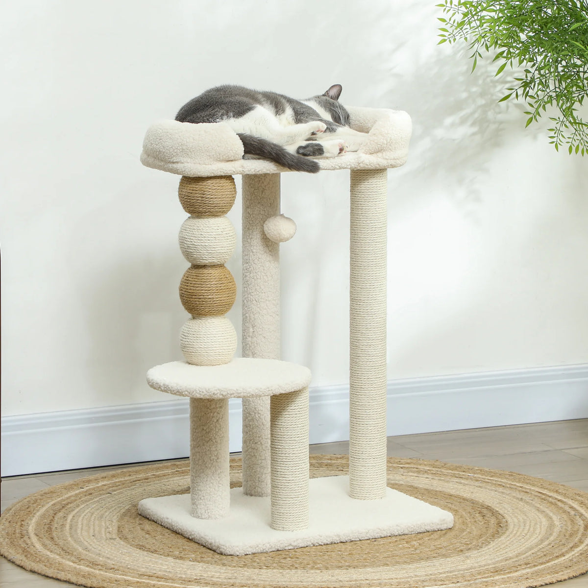 Arbre à chat design compact - Bofélin - 2