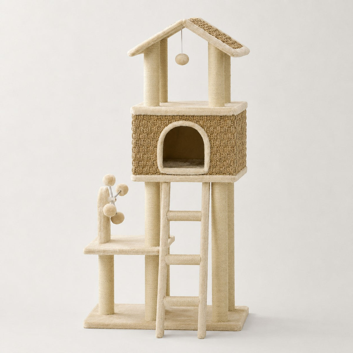 Arbre à chat design luxe scandinave - Bofélin