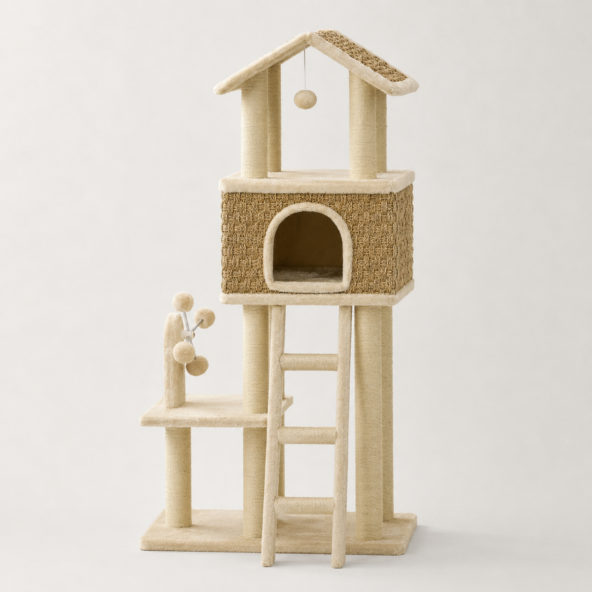 Arbre à chat design luxe scandinave - Bofélin