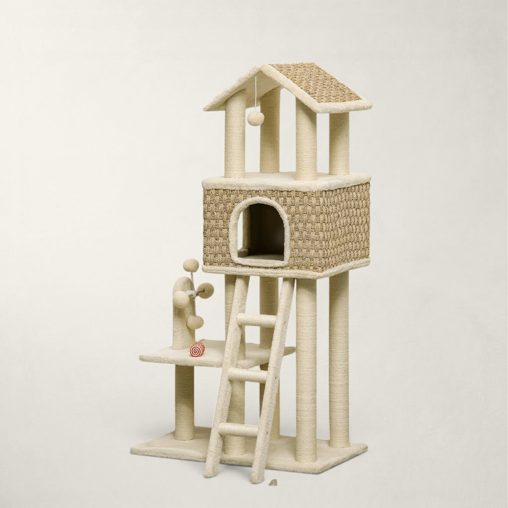 Arbre à chat design luxe scandinave - Bofélin - 5