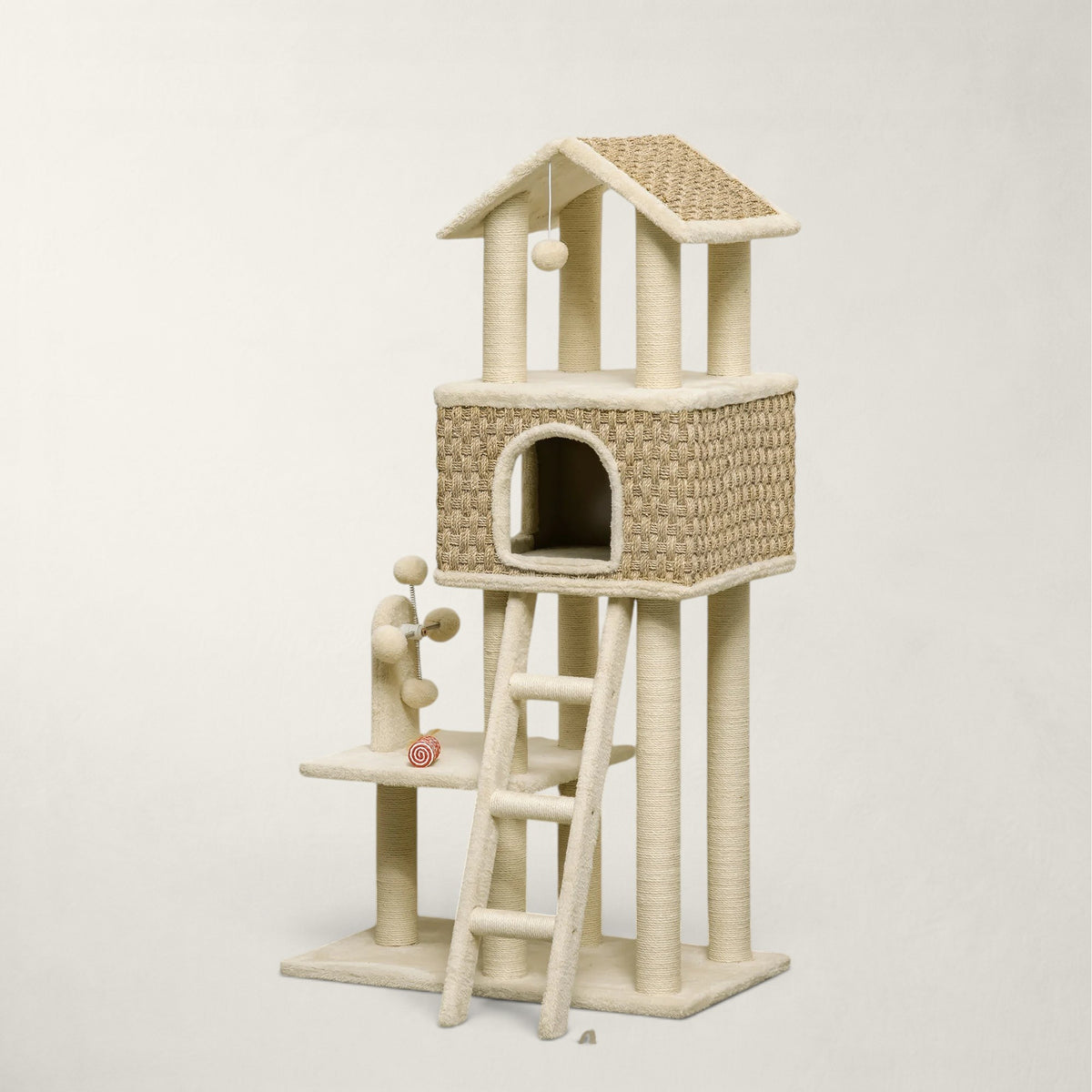 Arbre à chat design luxe scandinave - Bofélin - 5