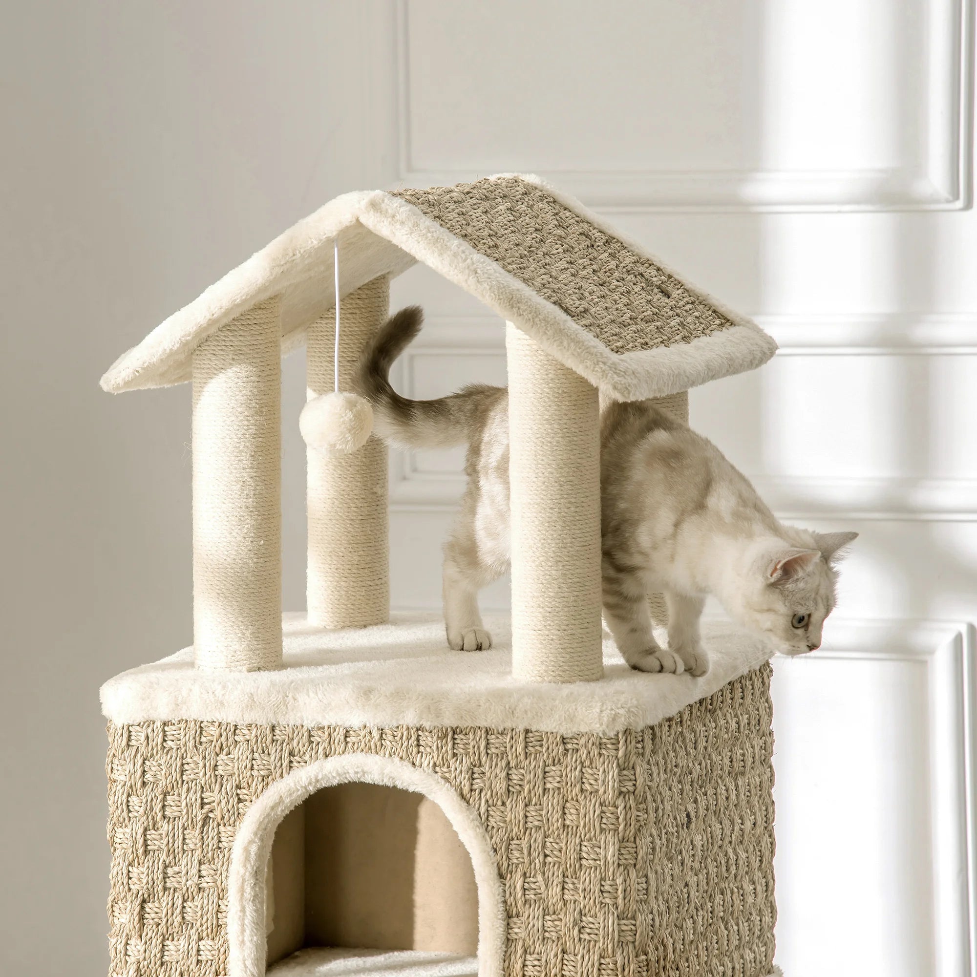Arbre à chat design luxe scandinave - Bofélin - 2 Image