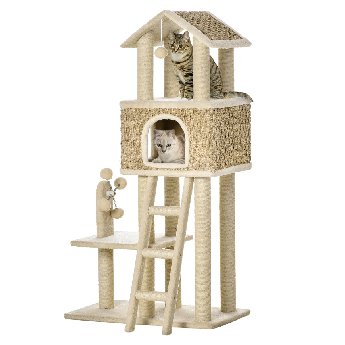 Arbre à chat design luxe scandinave