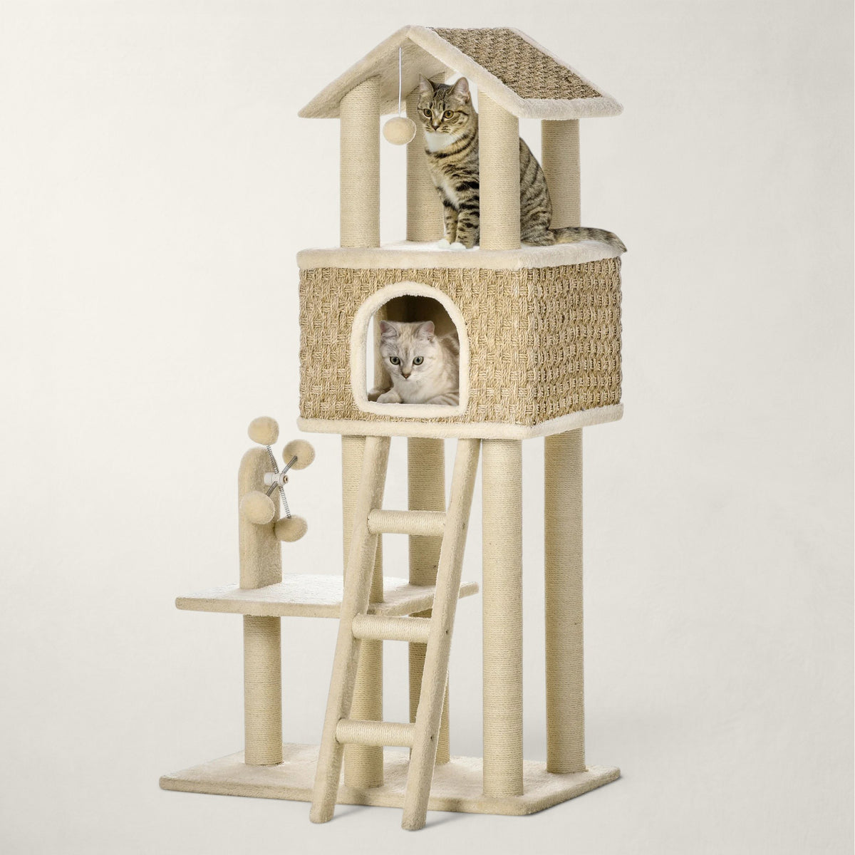 Arbre à chat design luxe scandinave - Bofélin - 4