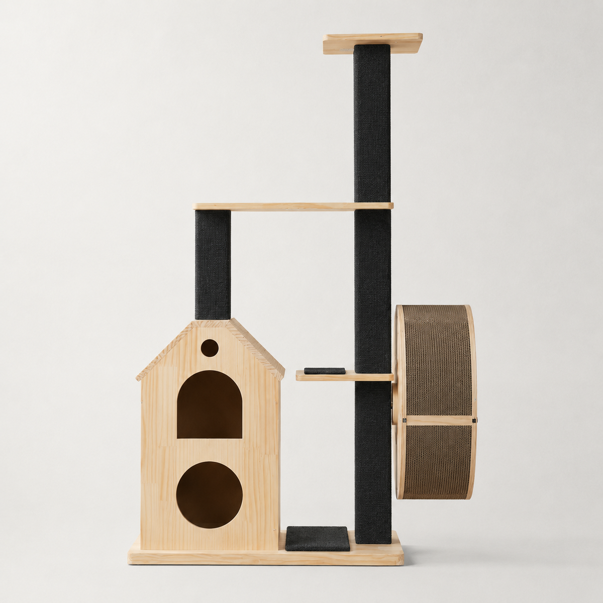 Arbre à chat design maison - Bofélin