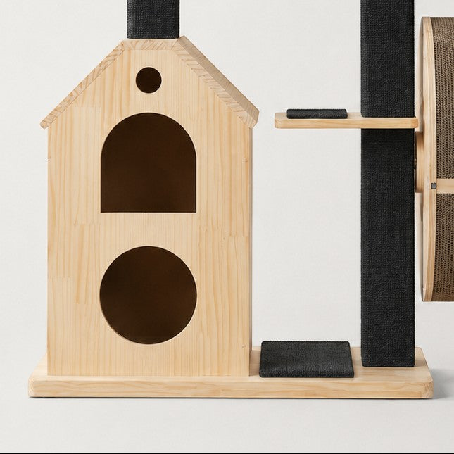 Arbre à chat design maison - Bofélin - 5