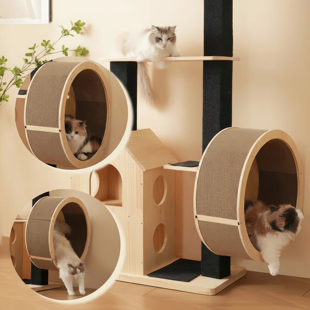 Arbre à chat design maison - Bofélin - 8