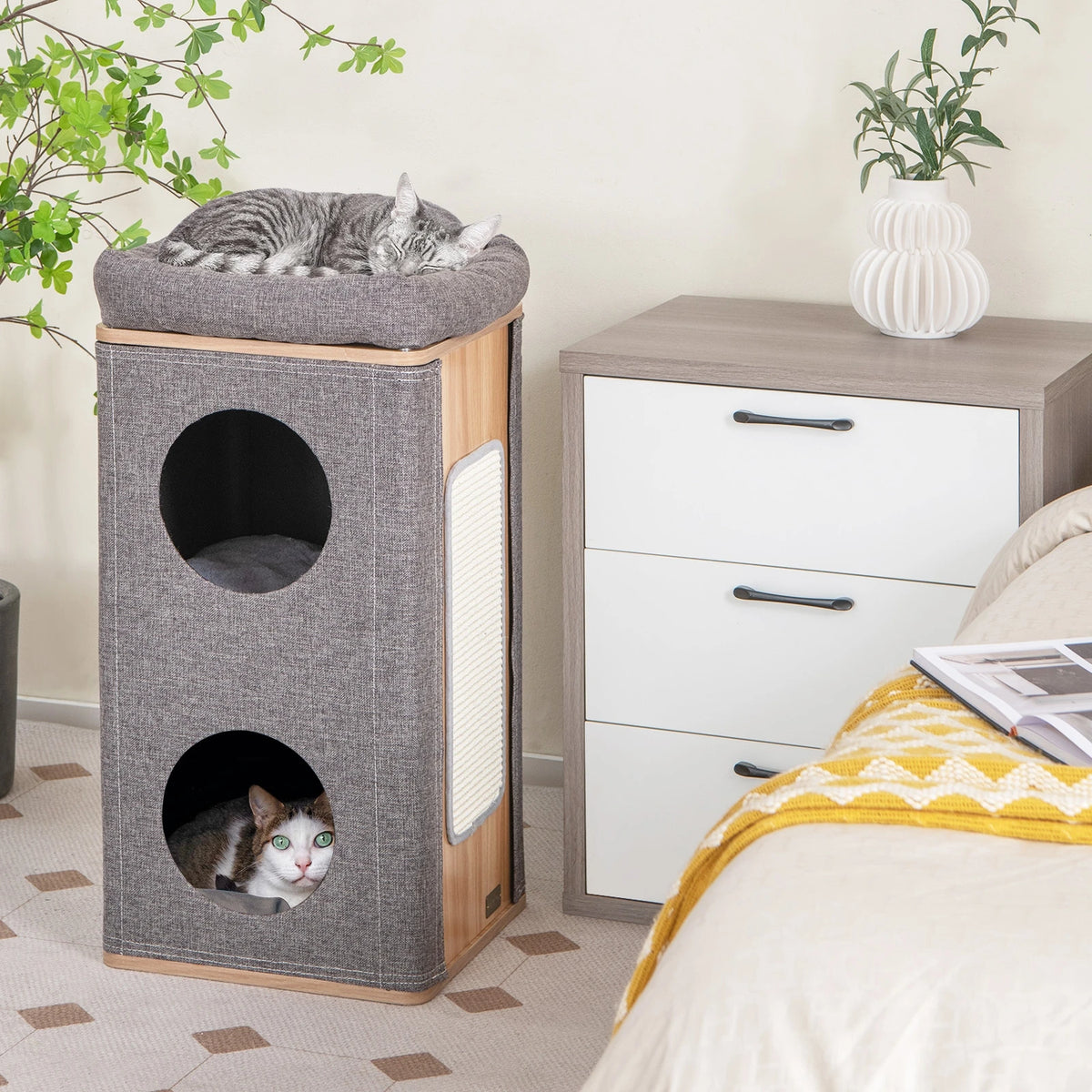Arbre à chat design moderne