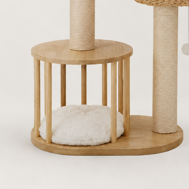 Arbre à chat en bois