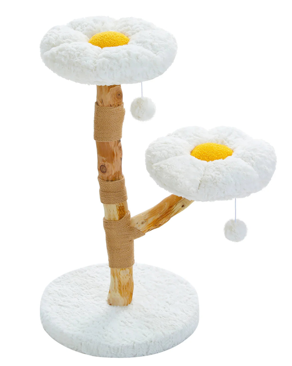 Arbre à chat en bois brut - Bofélin - 10