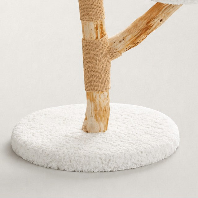 Arbre à chat en bois brut - Bofélin - 5