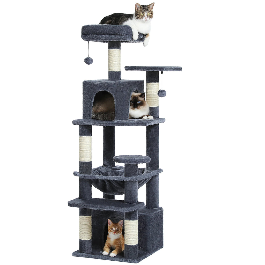 Arbre à chat grand 136cm - Bofélin - 14