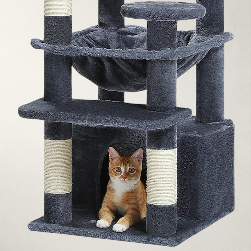 Arbre à chat grand 136cm - Bofélin - 6