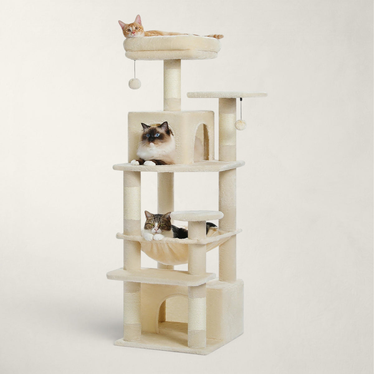 Arbre à chat grand 136cm - Bofélin - 15