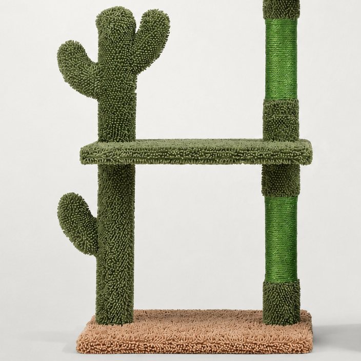 Arbre à chat large original cactus - Bofélin - 4 Image