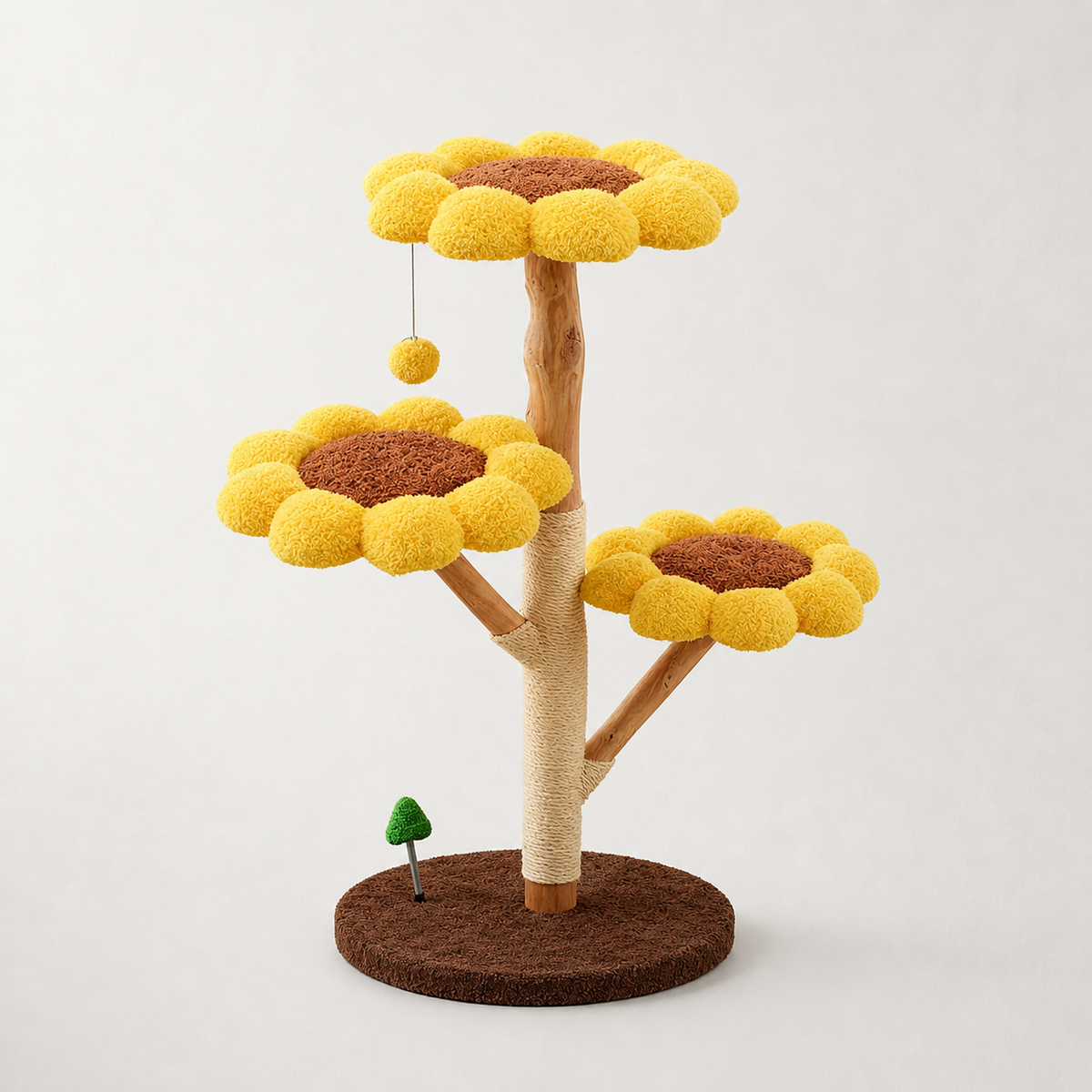 Arbre à chat original tournesol - Bofélin