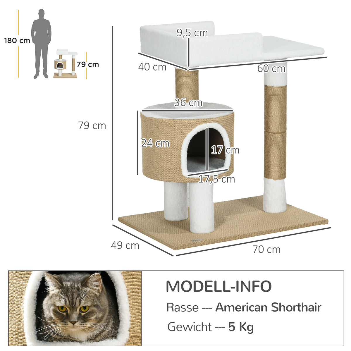 Arbre à chat petit