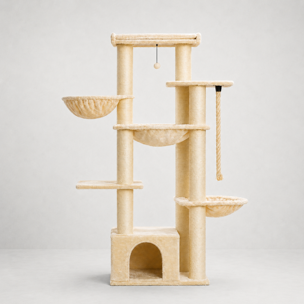 Arbre à chat pour maine coon - Bofélin