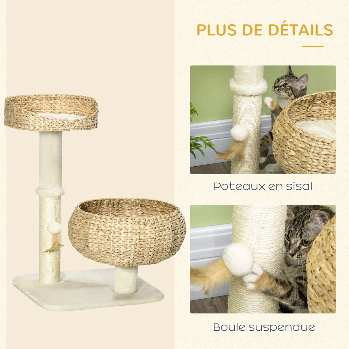 Arbre à chat pour petit espace