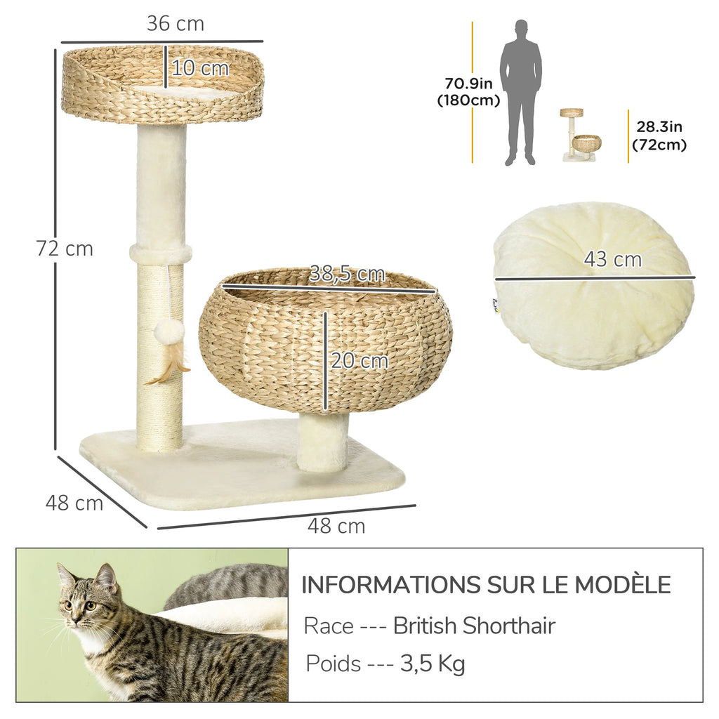 Arbre à chat pour petit espace - Bofélin - 8