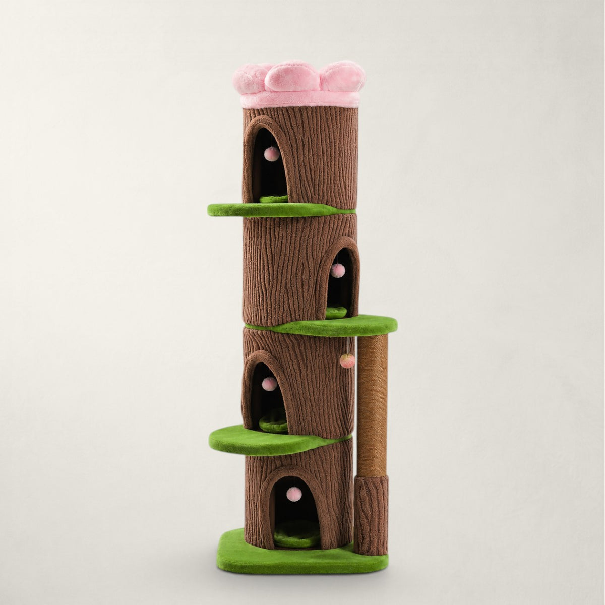 Arbre à chat tonneau XXL fleur - Bofélin