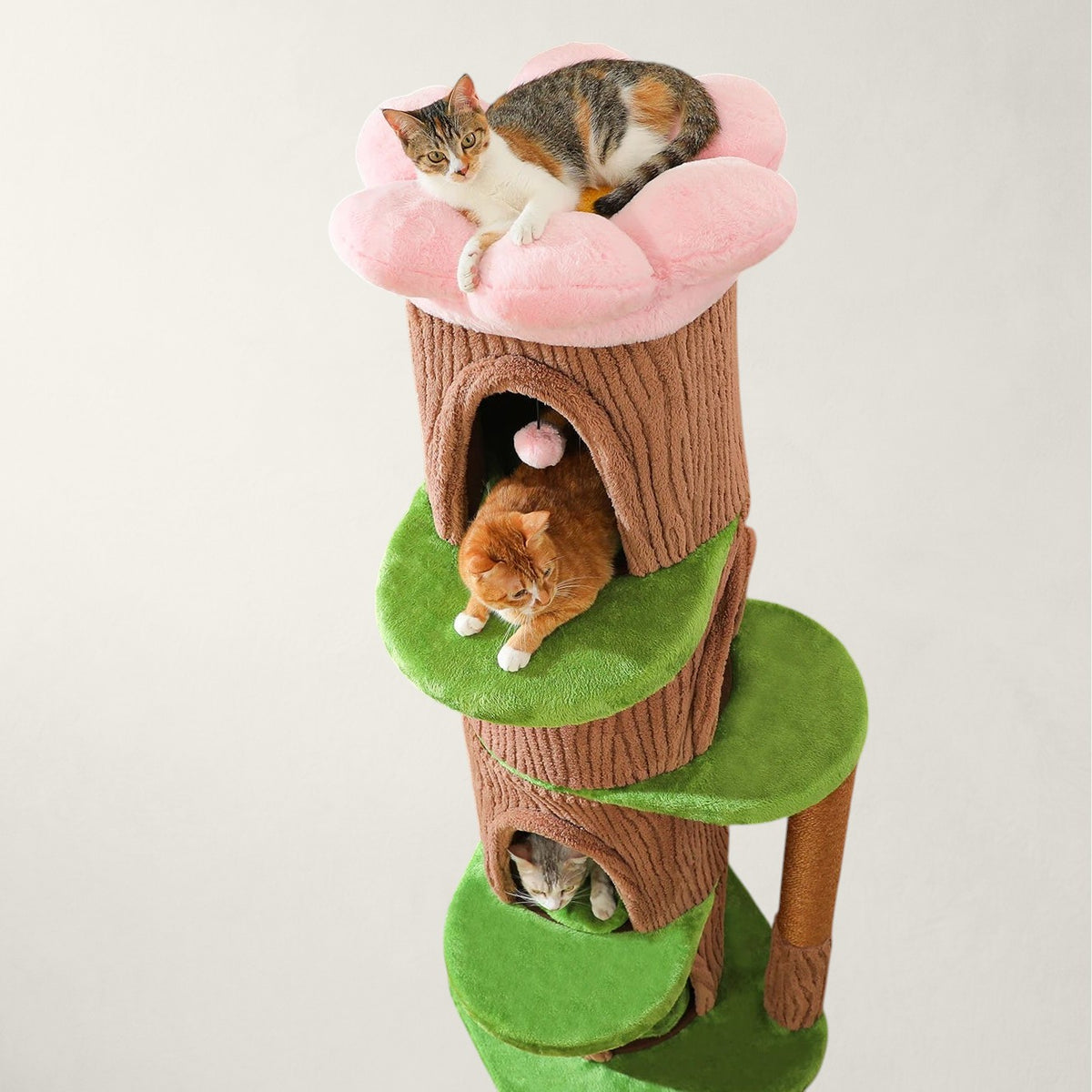 Arbre à chat tonneau XXL fleur - Bofélin - 6