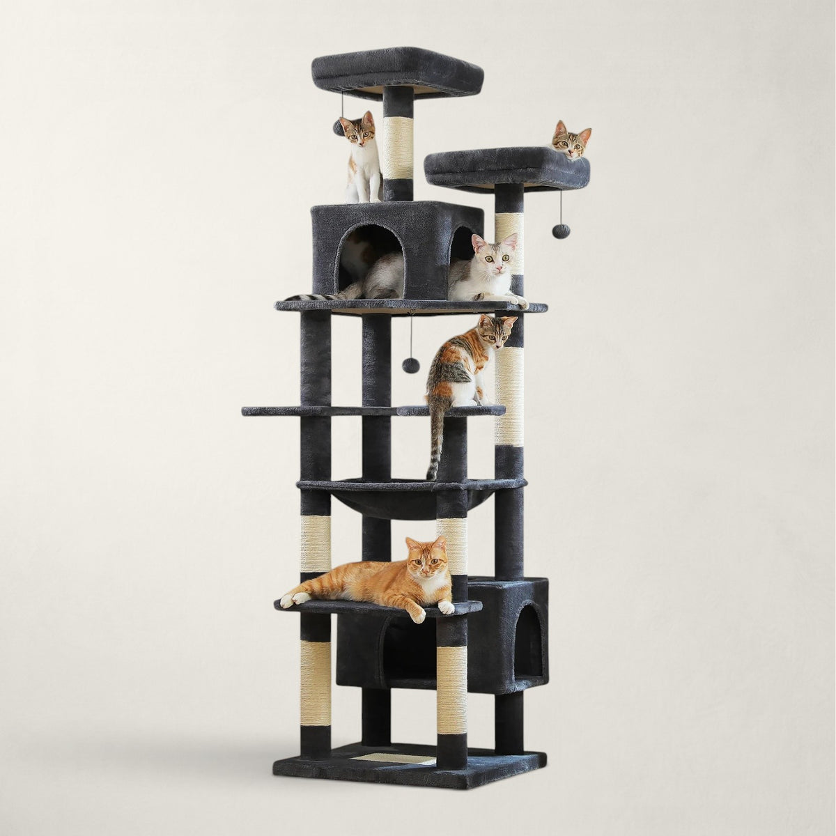 Arbre à chat XXL 2m05 - Bofélin - 8