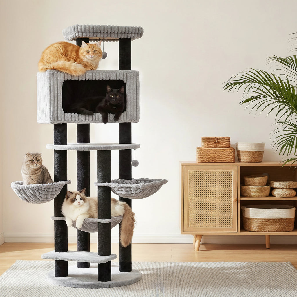 Arbre à chat xxl pour Maine Coon
