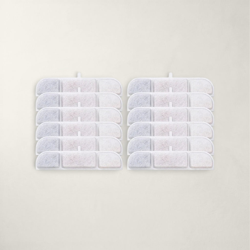 Lot de filtres au charbon actif Bofélin pour fontaine à eau pour chat, sans BPA, pour modèles Bolzano et Lecce.