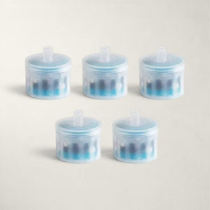 Lot de 5 cartouches filtrantes Bofélin en coton et charbon actif pour fontaines à eau en céramique pour chats