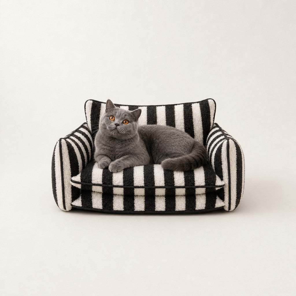 Canapé pour chat rayé Biarritz Bofélin 10