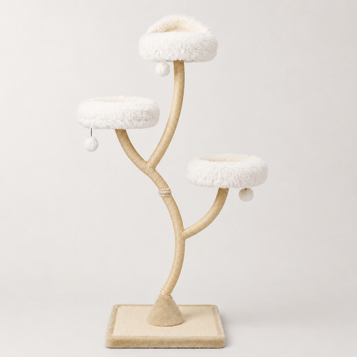 Grand arbre à chat scandinave design - Bofélin